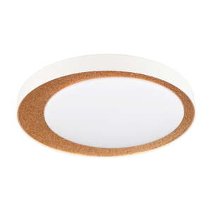 Bijela/svjetlo smeđa LED stropna svjetiljka ø 45 cm Aleta – Trio