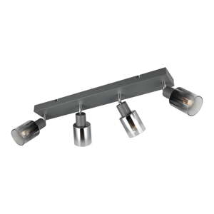 Antracitno sivi reflektor ø 7 cm Cadiz – Trio
