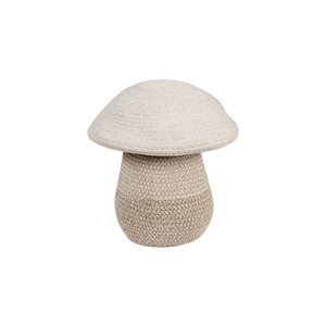 Bež tekstilna dječja kutija za pohranu ø 23x27 cm Mushroom – Lorena Canals