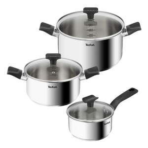 Set lonaca 6 kom od nehrđajućeg čelika Delicious B925S655 – Tefal