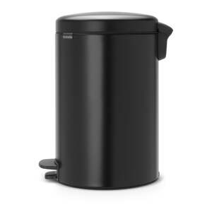 Mat crna željezna kanta za smeće s pedalom 20 l NewIcon – Brabantia