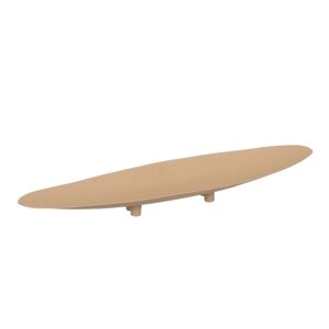 Metalni ukrasni pladanj 48x12 cm – Ixia