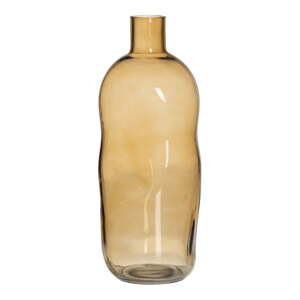 Oker žuta staklena vaza (visina 35 cm) Amber – Ixia