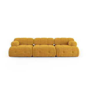 Senf žuta sofa 288 cm Ferento – Cosmopolitan Design