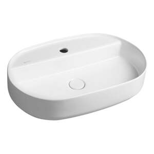 Bijeli keramički umivaonik 60x40 cm Infinity Oval – Sapho