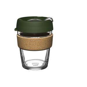 Zelena putna šalica 340 ml Brew Cork Pine M – KeepCup