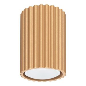 Stropna svjetiljka u zlatnoj boji Gleam – Nice Lamps