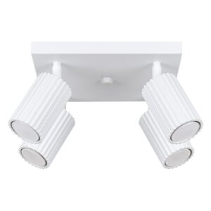 Bijela stropna svjetiljka 25x25 cm Gleam – Nice Lamps