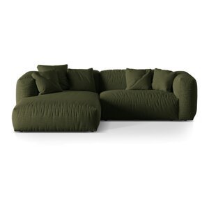 Zelena kutna garnitura (s lijevim kutom) Martina – Micadoni Home