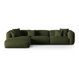 Zelena kutna garnitura (s lijevim kutom) Martina – Micadoni Home