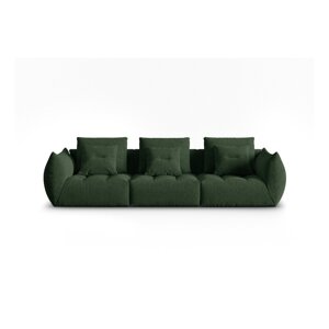 Tamno zelena sofa 332 cm Bloom – Micadoni Home