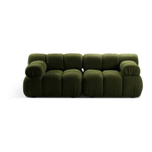 Zelena sofa od bouclé tkanine 188 cm Bellis – Micadoni Home