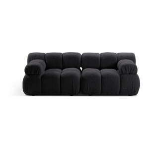 Antracitno siva sofa od bouclé tkanine 188 cm Bellis – Micadoni Home