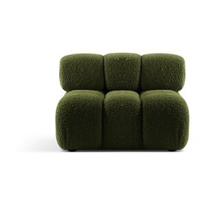 Zelena modularna sjedeća garnitura od bouclé tkanine (srednji modul ) Bellis – Micadoni Home