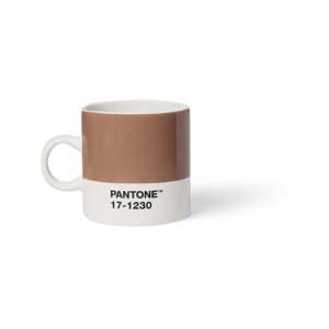 Svjetlo smeđa keramička šalica za espresso 120 ml Mocha Mousse 17-1230 – Pantone
