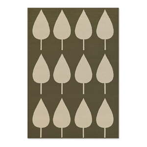 Kaki zeleni dječji tepih 160x235 cm Lovely Leaves – Hanse Home