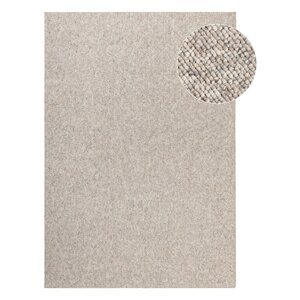 Sivi/krem perivi tepih 160x230 cm Rocco Dark Cream – Elle Decoration