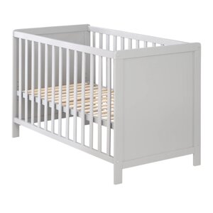 Sivi/smeđe-sivi dječji krevet 60x120 cm Hamburg – Roba