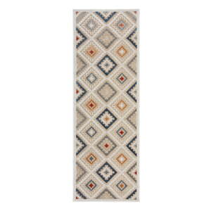 Krem vanjska staza 80x230 cm Zion Natural – Flair Rugs