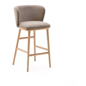 Svjetlo smeđa barska stolica (visine sjedala 65 cm) Ciselia – Kave Home