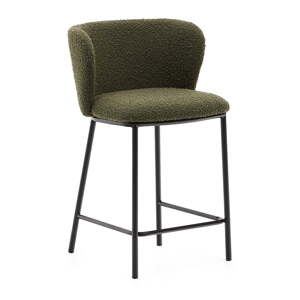 Zelena barska stolica (visine sjedala 65 cm) Ciselia – Kave Home