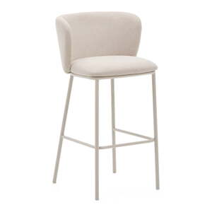 Bež barska stolica (visine sjedala 75 cm) Ciselia – Kave Home