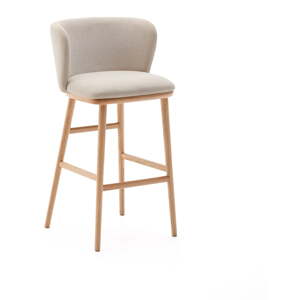 Bež barska stolica (visine sjedala 75,5 cm) Ciselia – Kave Home