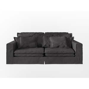 Crna sofa 236 cm Nora – Ropez