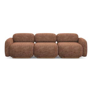 Narančasta/smeđa sofa 270 cm Ailani – Makamii