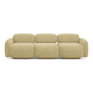 Žuta  sofa 270 cm Ailani – Makamii