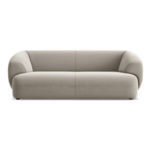 Bež baršunasti sofa 212 cm Moana – Makamii