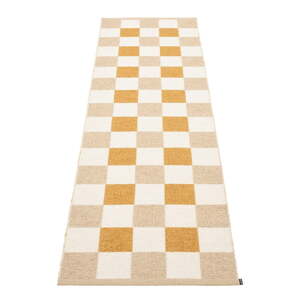 Oker žuta/bež unutarnja i vanjska staza 70x240 cm Pix Vanilla Ochre – Pappelina