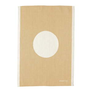 Kuhinjska krpa od mješavine lana 46x66 cm Vera Ochre – Pappelina