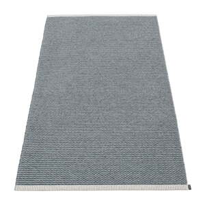 Sivi unutarnji i vanjski tepih 85x160 cm Mono Granit – Pappelina