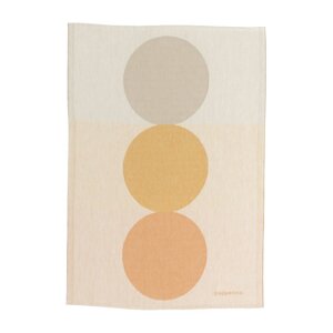 Kuhinjska krpa od mješavine lana 46x66 cm Otto Ochre – Pappelina