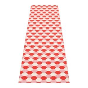 Crvena unutarnja i vanjska staza 70x250 cm Dana Coral – Pappelina