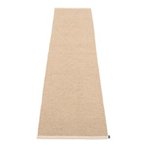 Bež unutarnja i vanjska staza 70x300 cm Mono Light Nougat – Pappelina