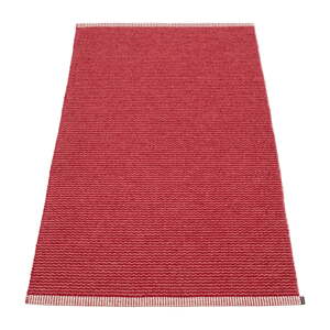 Crveni unutarnji i vanjski tepih 85x160 cm Mono Blush – Pappelina