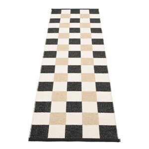 Crna/krem unutarnja i vanjska staza 70x240 cm Pix Black Vanilla – Pappelina