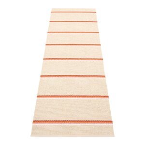 Ciglasta/krem unutarnja i vanjska staza 70x240 cm Olle Brick Cream – Pappelina