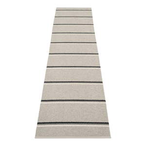 Siva/bež unutarnja i vanjska staza 70x300 cm Olle Grey Linen – Pappelina