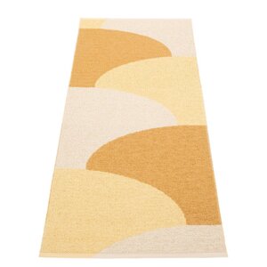 Oker žuta unutarnja i vanjska staza 70x180 cm Hill Ochre Pale Yellow – Pappelina