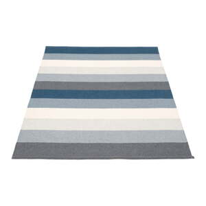 Plavi/krem unutarnji i vanjski tepih 140x200 cm Molly Ocean Grey – Pappelina
