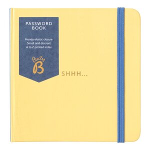 Bilježnica za lozinke 69 str. Buttercup – Busy B