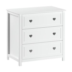 Bijela dječja komoda 90x89x57 cm Amori – Vipack
