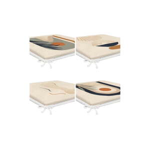 Jastuci za sjedenje u setu 4 kom 42x42 cm Illustrated Arch – Mila Home