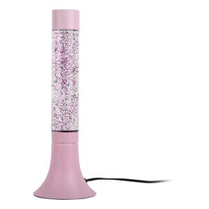 Ružičasta stolna lampa sa staklenim sjenilom (visina 37,5 cm) Astro Glittler – Leitmotiv