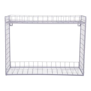 Ljubičasta željezna polica s više razina 40 cm Reja – PT LIVING