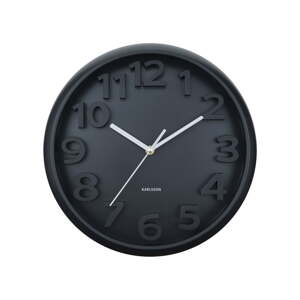 Zidni sat ø 33,5 cm Elevated Classic Numbers – Karlsson