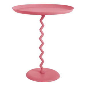 Metalni okrugao pomoćni stol ø 44 cm Zig Zag – Leitmotiv